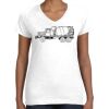 Women's Fine Jersey V-Neck Tee Women's Fine Jersey V-Neck Tee Thumbnail