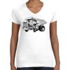 Women's Fine Jersey V-Neck Tee Women's Fine Jersey V-Neck Tee Thumbnail