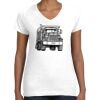 Women's Fine Jersey V-Neck Tee Women's Fine Jersey V-Neck Tee Thumbnail