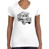 Women's Fine Jersey V-Neck Tee Women's Fine Jersey V-Neck Tee Thumbnail