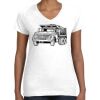 Women's Fine Jersey V-Neck Tee Women's Fine Jersey V-Neck Tee Thumbnail
