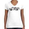 Women's Fine Jersey V-Neck Tee Women's Fine Jersey V-Neck Tee Thumbnail