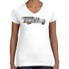 Women's Fine Jersey V-Neck Tee Women's Fine Jersey V-Neck Tee Thumbnail