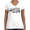 Women's Fine Jersey V-Neck Tee Women's Fine Jersey V-Neck Tee Thumbnail
