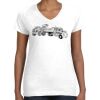 Women's Fine Jersey V-Neck Tee Women's Fine Jersey V-Neck Tee Thumbnail