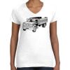 Women's Fine Jersey V-Neck Tee Women's Fine Jersey V-Neck Tee Thumbnail