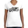 Women's Fine Jersey V-Neck Tee Women's Fine Jersey V-Neck Tee Thumbnail