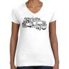 Women's Fine Jersey V-Neck Tee Women's Fine Jersey V-Neck Tee Thumbnail