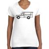 Women's Fine Jersey V-Neck Tee Women's Fine Jersey V-Neck Tee Thumbnail