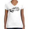 Women's Fine Jersey V-Neck Tee Women's Fine Jersey V-Neck Tee Thumbnail