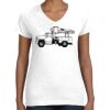 Women's Fine Jersey V-Neck Tee Women's Fine Jersey V-Neck Tee Thumbnail