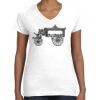 Women's Fine Jersey V-Neck Tee Women's Fine Jersey V-Neck Tee Thumbnail