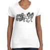Women's Fine Jersey V-Neck Tee Women's Fine Jersey V-Neck Tee Thumbnail