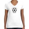 Women's Fine Jersey V-Neck Tee Women's Fine Jersey V-Neck Tee Thumbnail