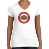 Women's Fine Jersey V-Neck Tee Women's Fine Jersey V-Neck Tee Thumbnail