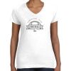 Women's Fine Jersey V-Neck Tee Women's Fine Jersey V-Neck Tee Thumbnail