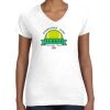 Women's Fine Jersey V-Neck Tee Women's Fine Jersey V-Neck Tee Thumbnail