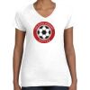 Women's Fine Jersey V-Neck Tee Women's Fine Jersey V-Neck Tee Thumbnail
