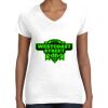 Women's Fine Jersey V-Neck Tee Women's Fine Jersey V-Neck Tee Thumbnail