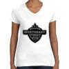 Women's Fine Jersey V-Neck Tee Women's Fine Jersey V-Neck Tee Thumbnail