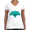 Women's Fine Jersey V-Neck Tee Women's Fine Jersey V-Neck Tee Thumbnail
