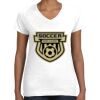 Women's Fine Jersey V-Neck Tee Women's Fine Jersey V-Neck Tee Thumbnail