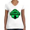 Women's Fine Jersey V-Neck Tee Women's Fine Jersey V-Neck Tee Thumbnail