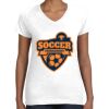 Women's Fine Jersey V-Neck Tee Women's Fine Jersey V-Neck Tee Thumbnail