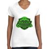 Women's Fine Jersey V-Neck Tee Women's Fine Jersey V-Neck Tee Thumbnail