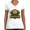 Women's Fine Jersey V-Neck Tee Women's Fine Jersey V-Neck Tee Thumbnail
