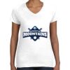 Women's Fine Jersey V-Neck Tee Women's Fine Jersey V-Neck Tee Thumbnail