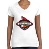 Women's Fine Jersey V-Neck Tee Women's Fine Jersey V-Neck Tee Thumbnail