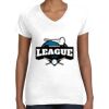 Women's Fine Jersey V-Neck Tee Women's Fine Jersey V-Neck Tee Thumbnail