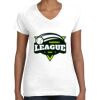 Women's Fine Jersey V-Neck Tee Women's Fine Jersey V-Neck Tee Thumbnail