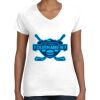 Women's Fine Jersey V-Neck Tee Women's Fine Jersey V-Neck Tee Thumbnail