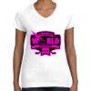 Women's Fine Jersey V-Neck Tee Women's Fine Jersey V-Neck Tee Thumbnail