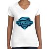 Women's Fine Jersey V-Neck Tee Women's Fine Jersey V-Neck Tee Thumbnail