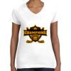 Women's Fine Jersey V-Neck Tee Women's Fine Jersey V-Neck Tee Thumbnail