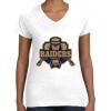 Women's Fine Jersey V-Neck Tee Women's Fine Jersey V-Neck Tee Thumbnail