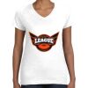 Women's Fine Jersey V-Neck Tee Women's Fine Jersey V-Neck Tee Thumbnail