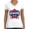 Women's Fine Jersey V-Neck Tee Women's Fine Jersey V-Neck Tee Thumbnail