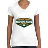 Women's Fine Jersey V-Neck Tee Women's Fine Jersey V-Neck Tee Thumbnail
