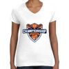 Women's Fine Jersey V-Neck Tee Women's Fine Jersey V-Neck Tee Thumbnail