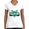 Women's Fine Jersey V-Neck Tee Women's Fine Jersey V-Neck Tee Thumbnail
