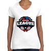 Women's Fine Jersey V-Neck Tee Women's Fine Jersey V-Neck Tee Thumbnail