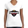Women's Fine Jersey V-Neck Tee Women's Fine Jersey V-Neck Tee Thumbnail