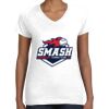 Women's Fine Jersey V-Neck Tee Women's Fine Jersey V-Neck Tee Thumbnail