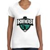 Women's Fine Jersey V-Neck Tee Women's Fine Jersey V-Neck Tee Thumbnail