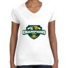 Women's Fine Jersey V-Neck Tee Women's Fine Jersey V-Neck Tee Thumbnail
