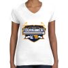 Women's Fine Jersey V-Neck Tee Women's Fine Jersey V-Neck Tee Thumbnail